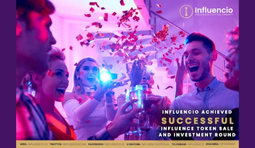 Influencio Announces the Successful Closing of the First Public Round of INFLUENCE Token Sale