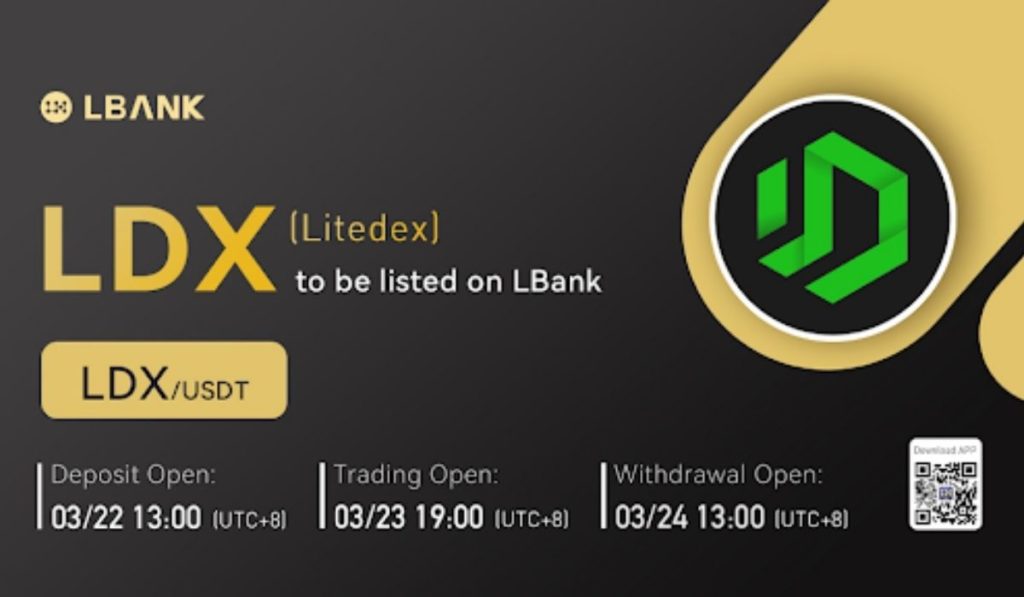 Litedex Protocol Set to be listed on LBank Exchange