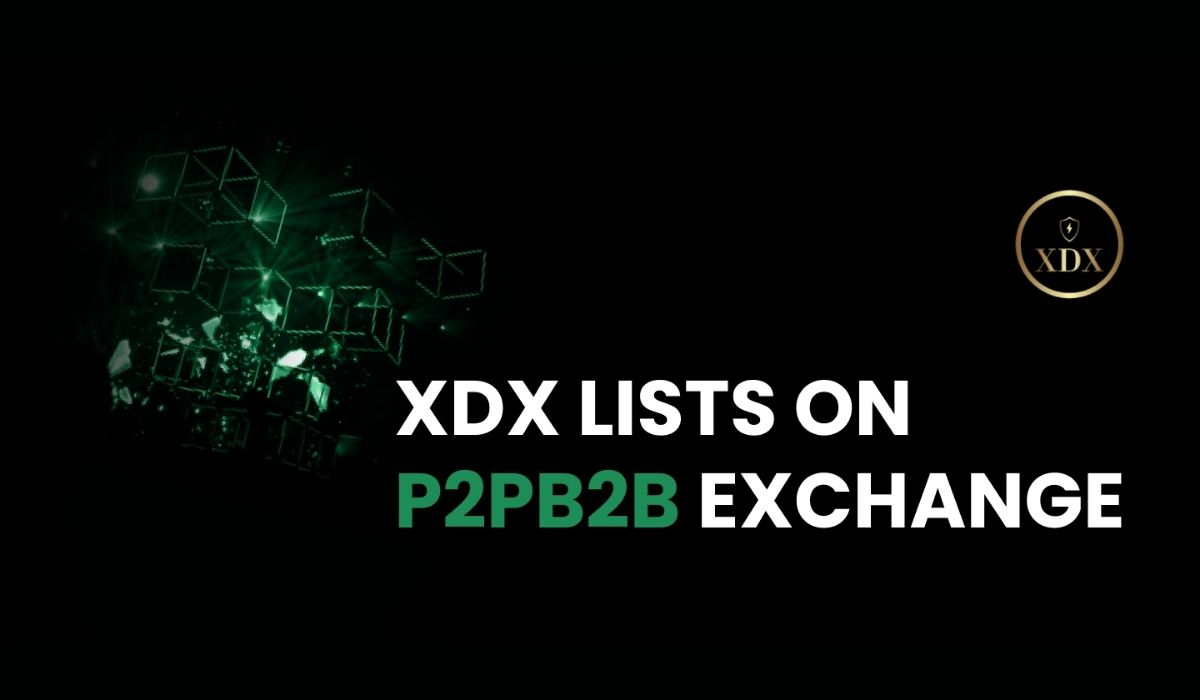 XDX Token Debuts On P2PB2B Exchange