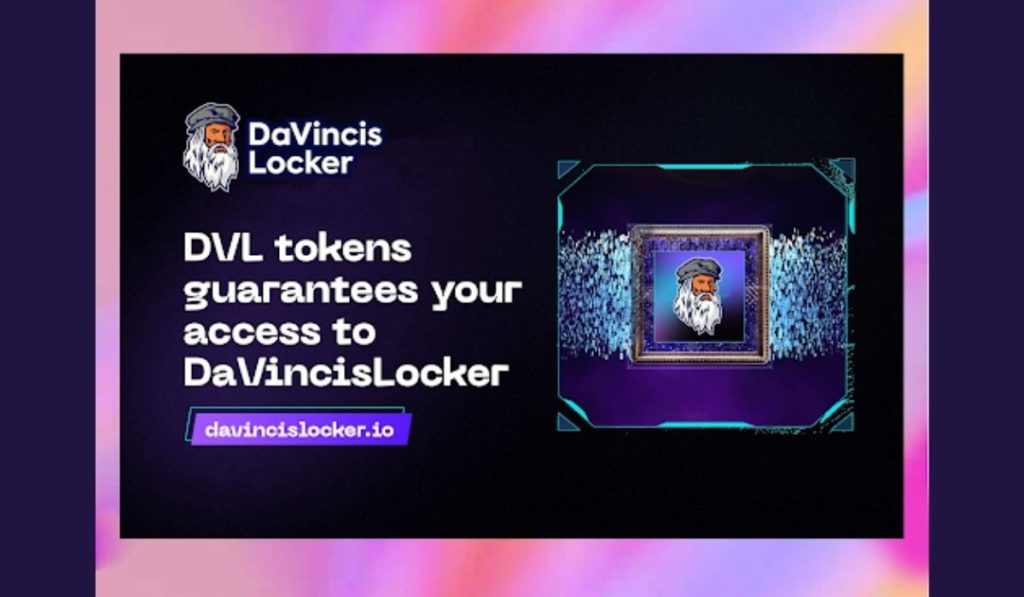 Cardano-based Da Vinci’s Locker NFT Marketplace Launches Sale of its $DVL Token