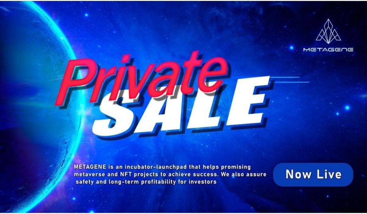 METAGENE launchpad & incubator Private Sale started!