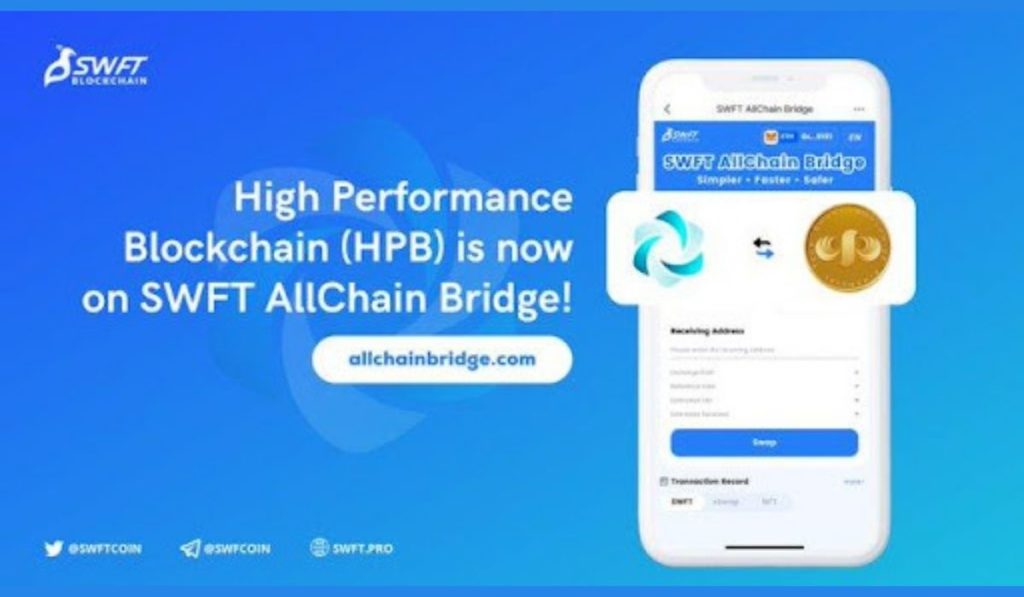 High Performance Blockchain (HPB) Goes Cross-Chain With SWFT