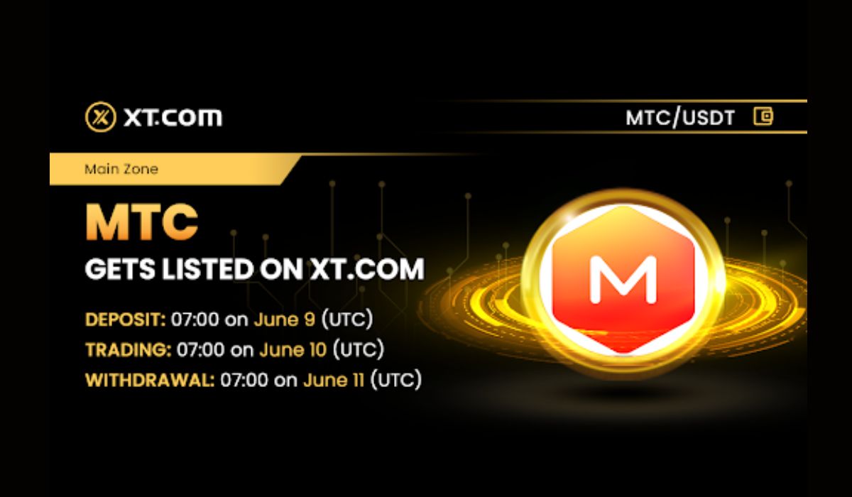 Metatron Coin (MTC) Listed On XT.COM Exchange