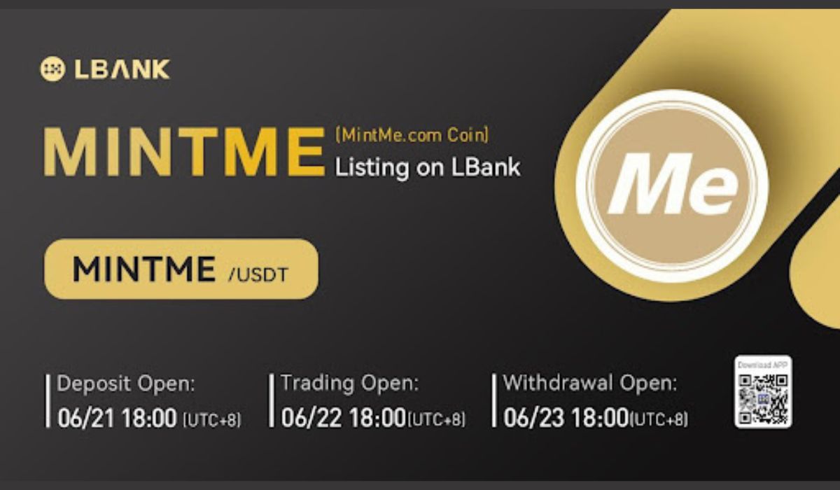 MintMe.com Coin (MINTME) Listed On LBank Exchange
