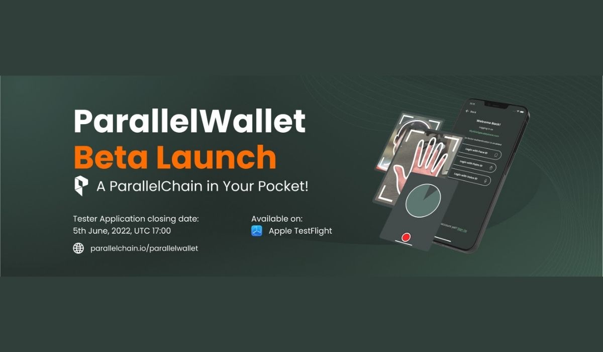 ParallelChain Lab Beta Tests Its First-Of-Its-Kind Multi-Biometric Wallet, ParallelWallet