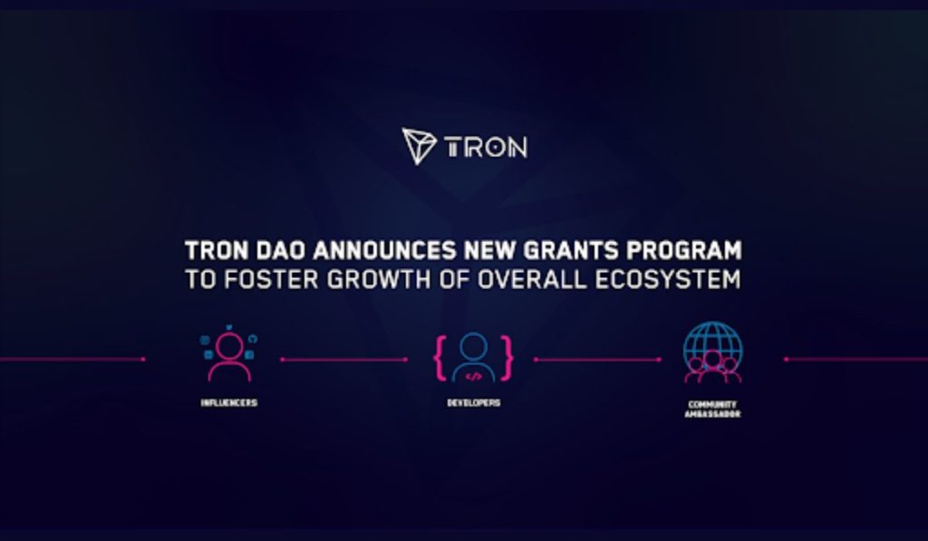 Tron DAO Announces New Grants Program For Builders