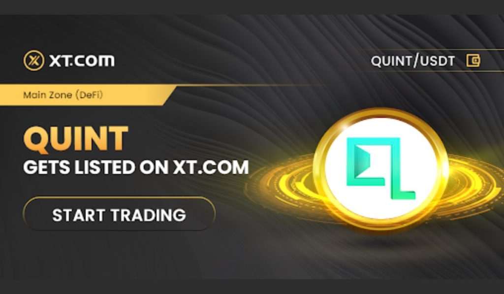 Quint Gets Its Token Listed On XT.com Exchange