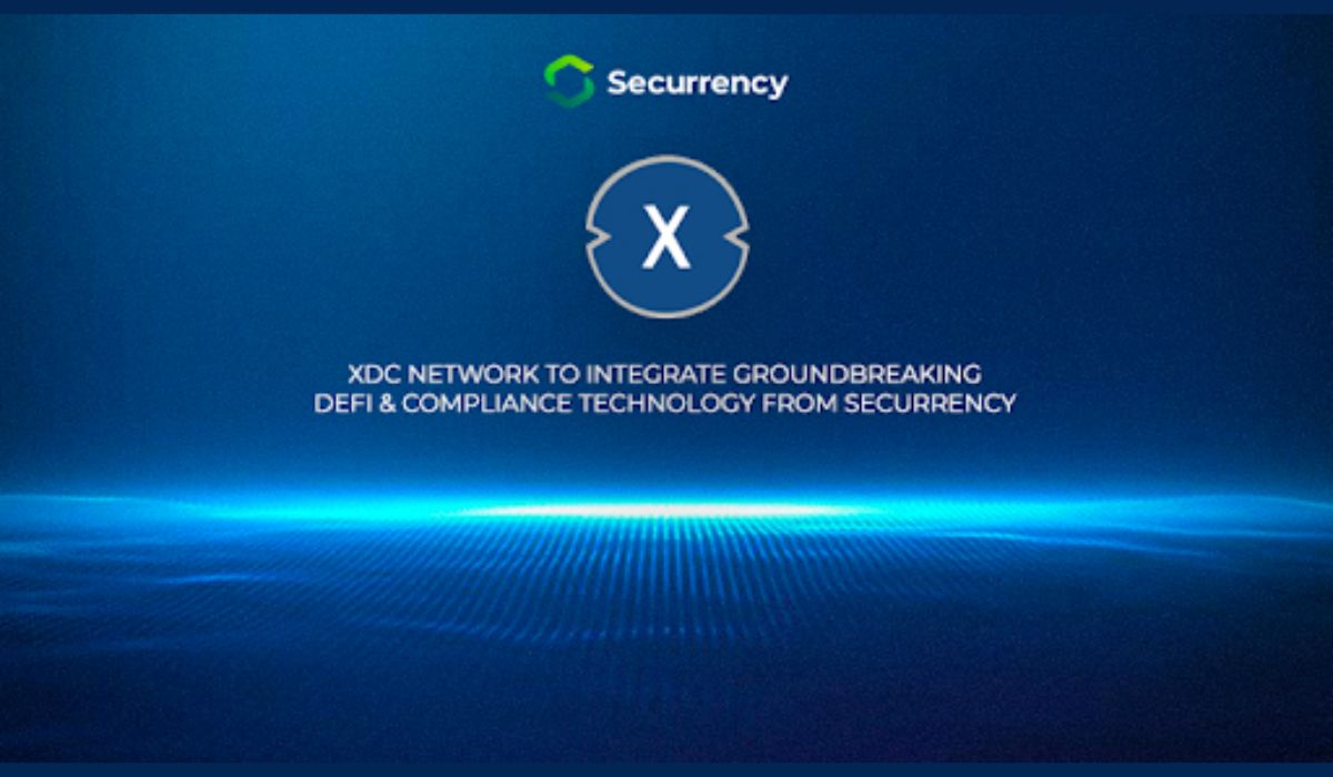 Disruptive DeFi & Compliance Technology from Securrency to be Integrated by XDC Network