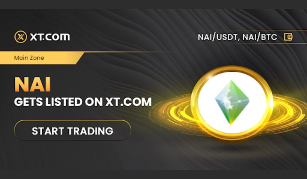 NAI Token Listed on XT.COM Exchange