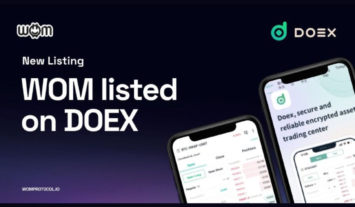 WOM Protocol Announces Token Launch On DOEX Exchange