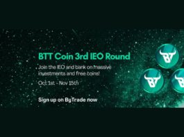 ByTrade Announces the third round of its native coin's IEO on the ByTrade Launchpad