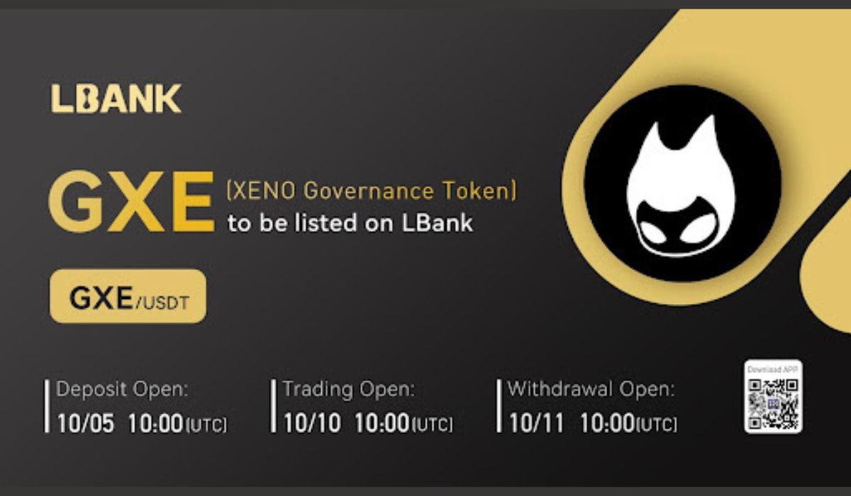 LBank Exchange Announces Official Listing of XENO Governance Token (GXE)