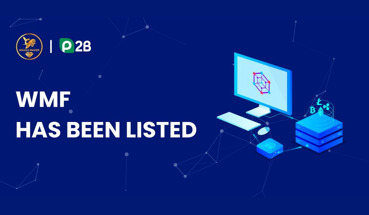 Whale Maker (WMF) Token Listed on P2PB2B Exchange
