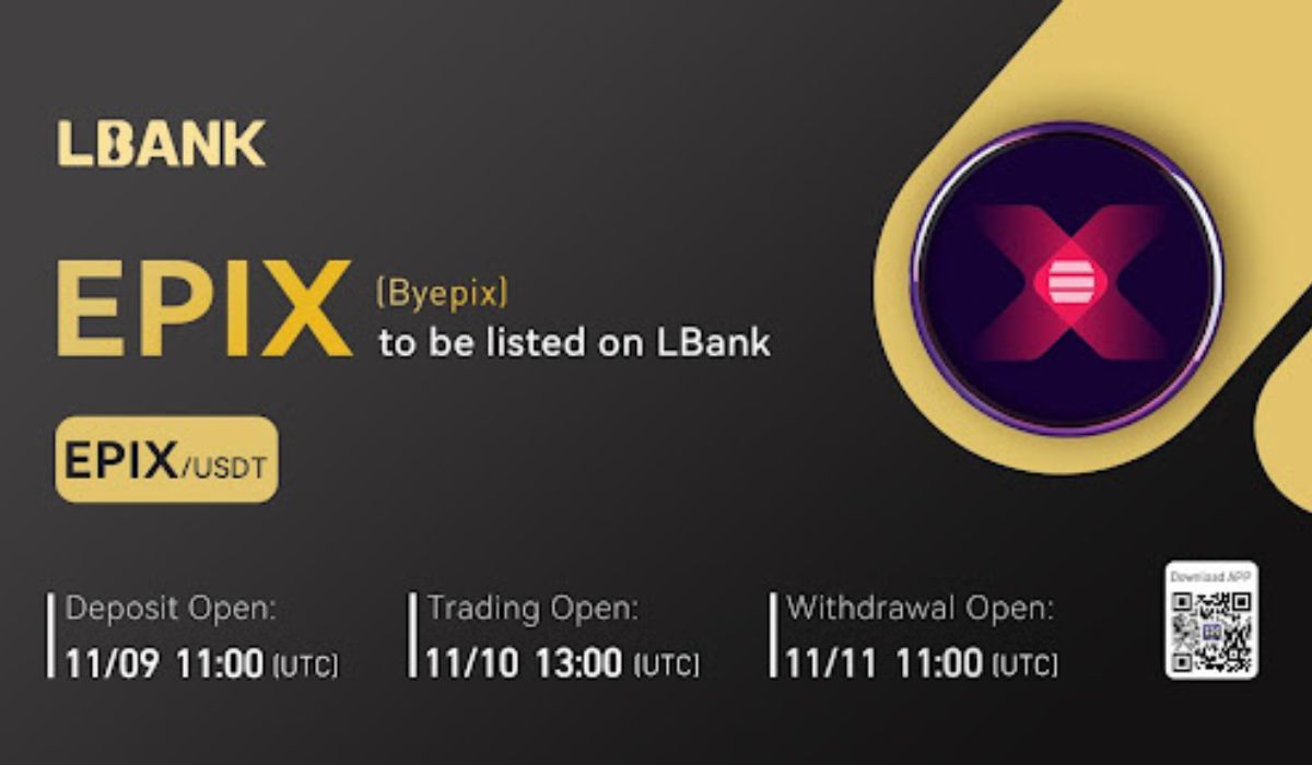 Byepix (EPIX) Token Listed On LBank Exchange