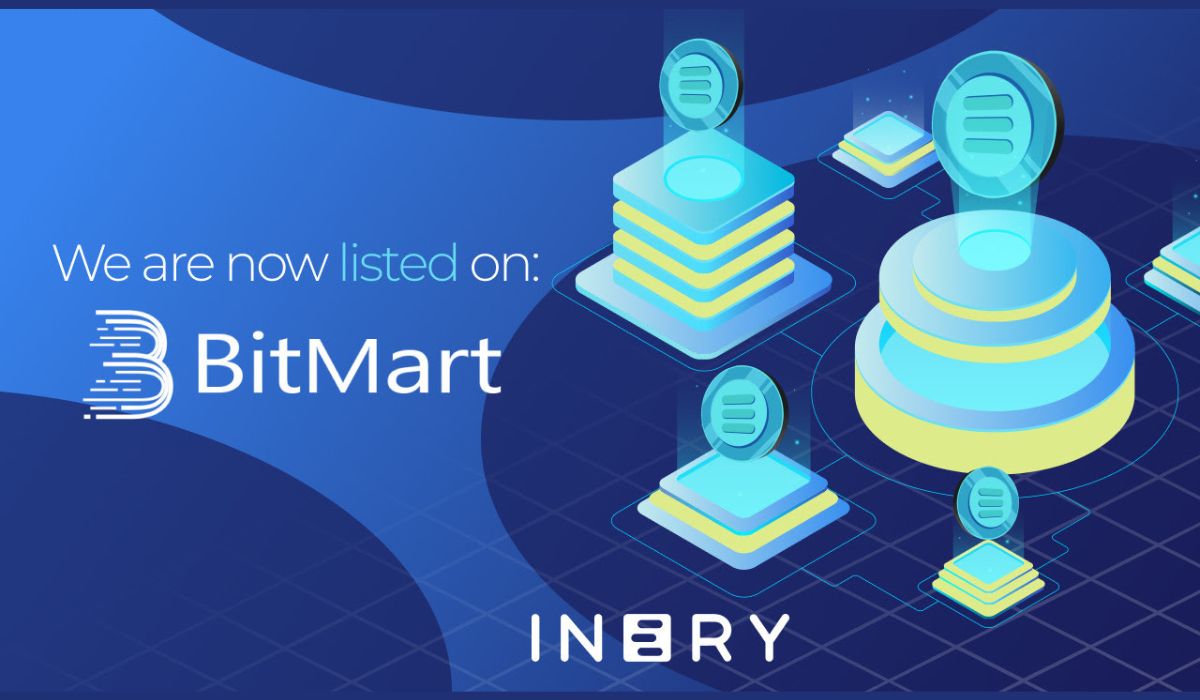 Inery Token (INR) é lançado na exchange BitMart