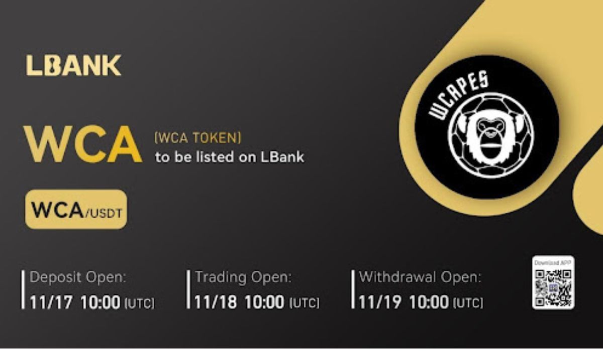 LBank Officially Lists the WCA TOKEN (WCA) on its Crypto Exchange Platform