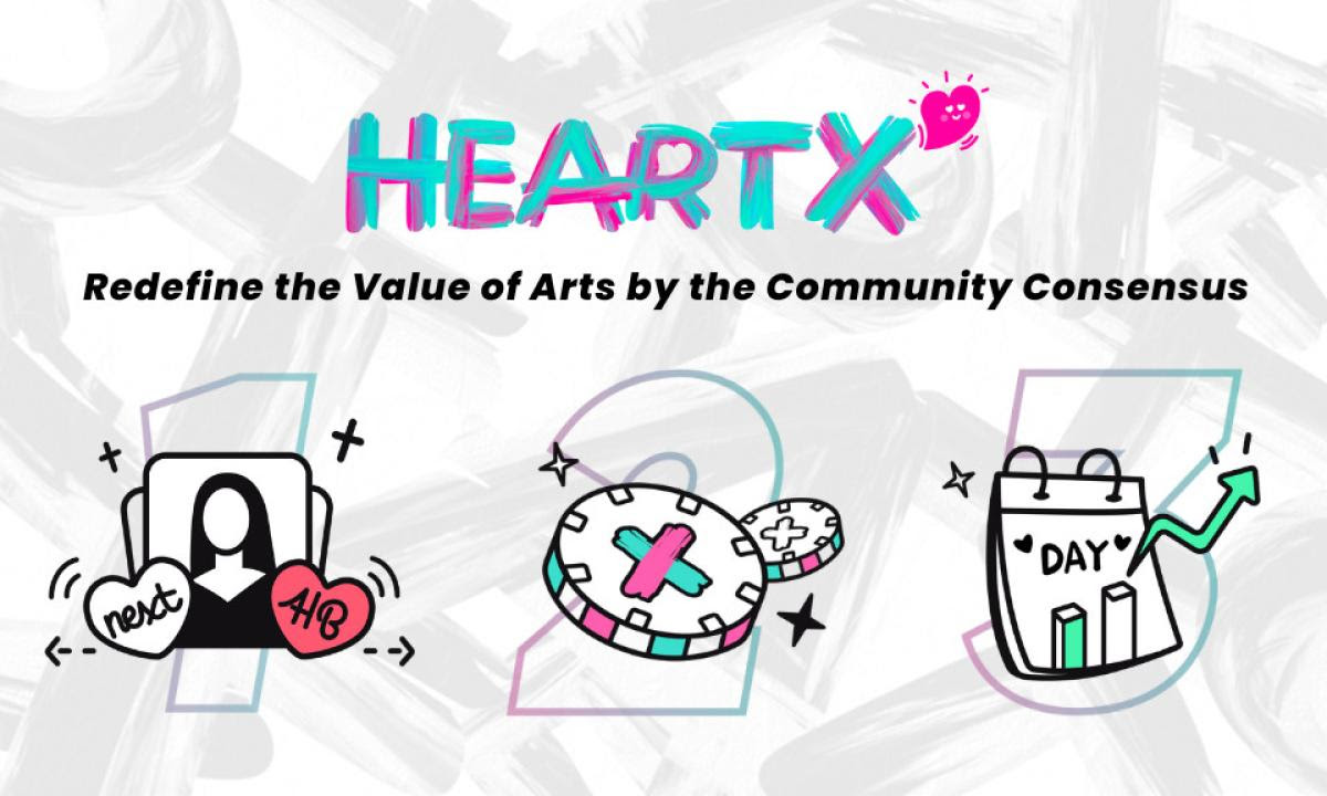 コミュニティがアート業界に革命を起こそうとしている中、HeartX のブランド変更により Web3 マーケットプレイスが導入されました。