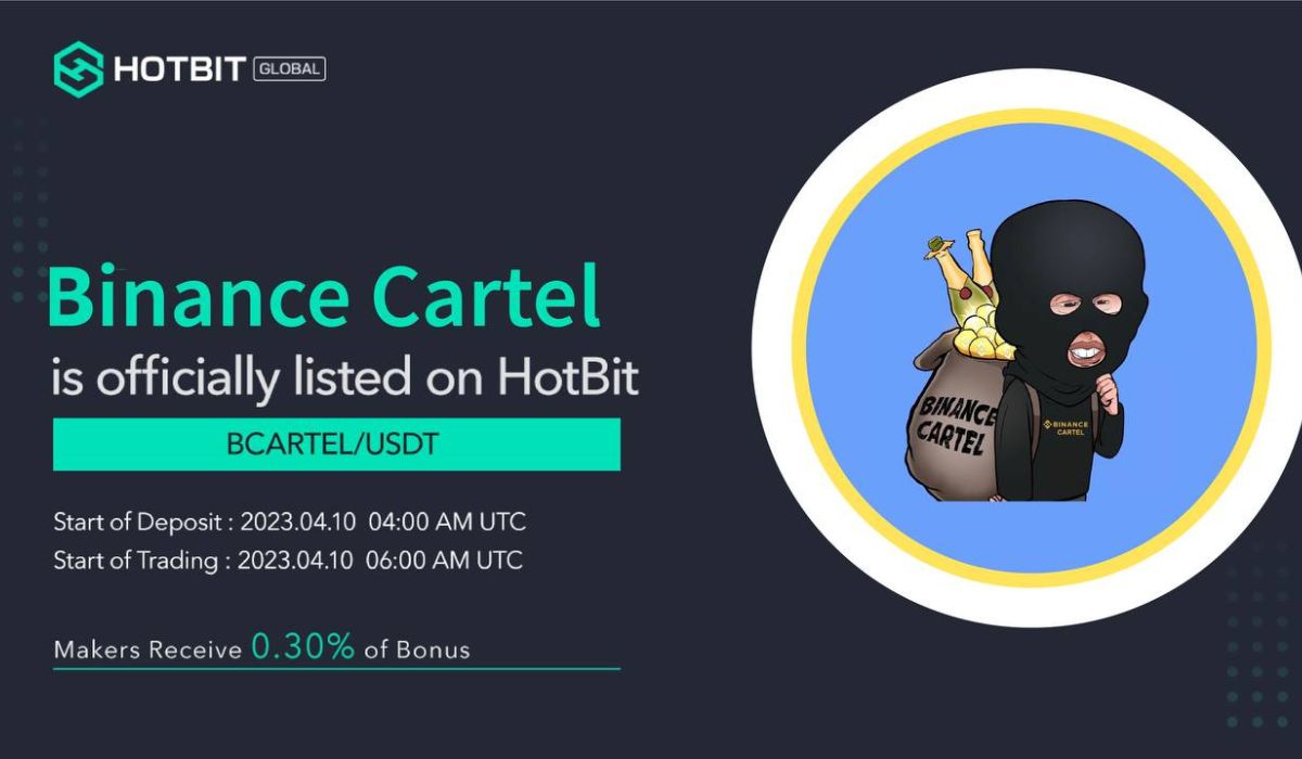 BCARTEL (Binance Cartel) is Now Available for Trading on Hotbit Exchange