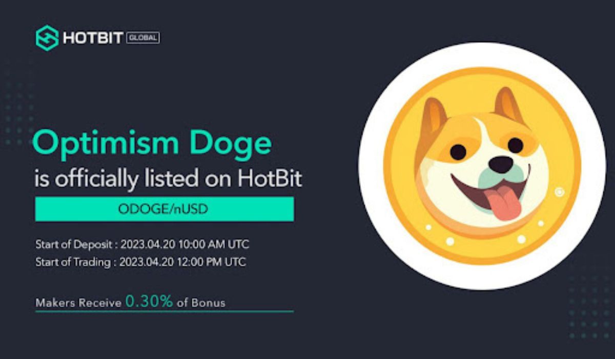ODOGE (Optimism Doge) is Now Available for Trading on Hotbit Exchange