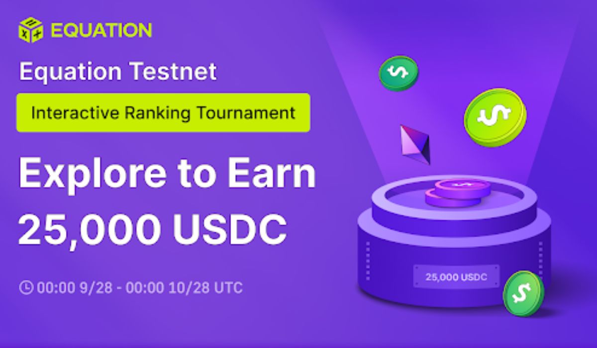 Equation’s Interactive Ranking Tournament Offers 25,000 USDC Prize Pool