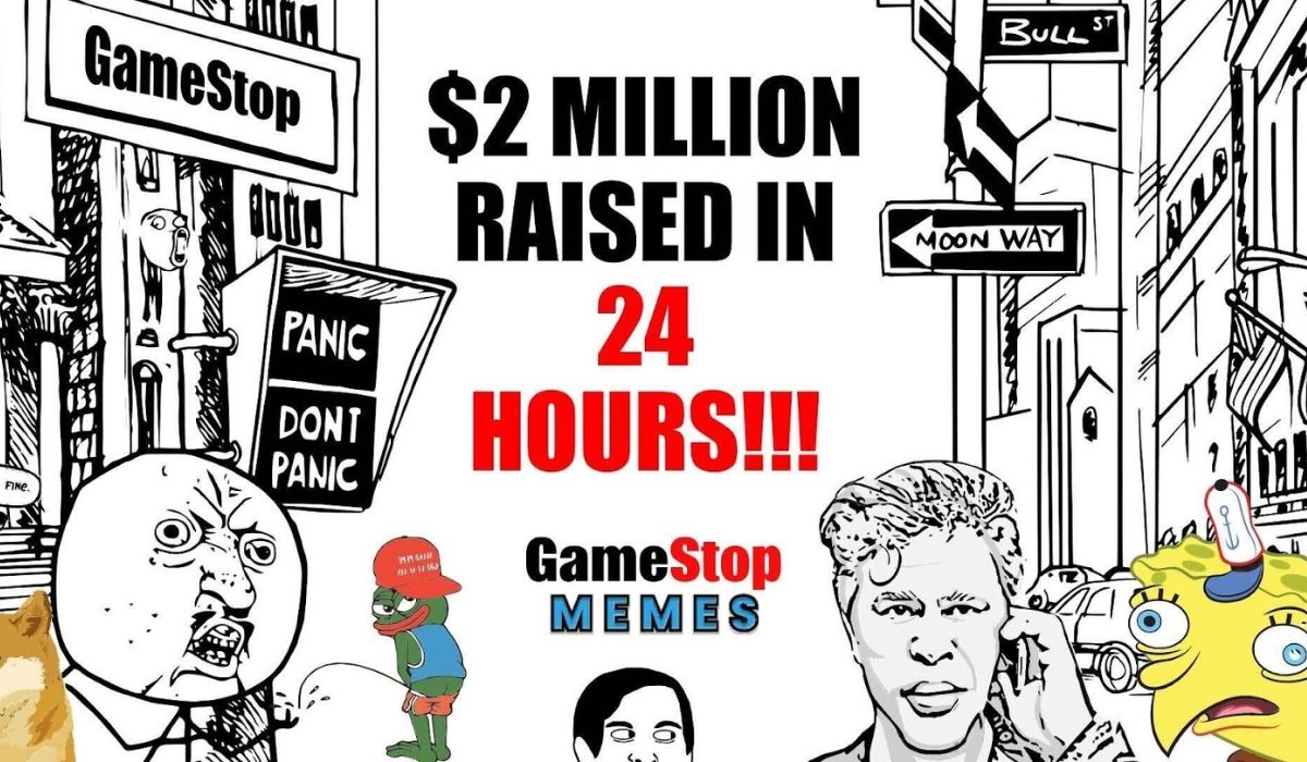 GameStop Memes Takes Crypto by Storm $2 Million Presale Outshines Crypto Majors