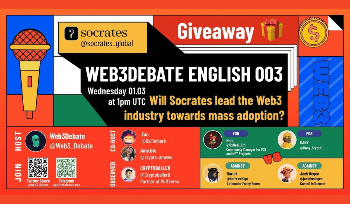 Socrates and Web3Debate: Driving Deep Debate about Hot Topics