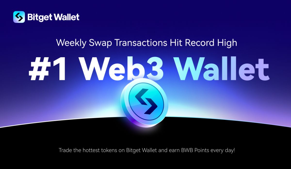 Bitget Wallet Surpasses MetaMask to Secure the Top Spot Globally in Swap Transactions