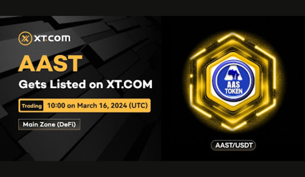 XT.COM Announces Listing of AAST Token on Its Platform