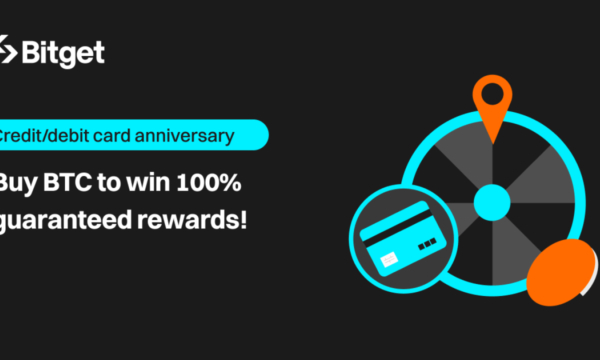 Bitget Launches Campaign to Celebrate One Year Anniversary of its Card On-Ramp Service