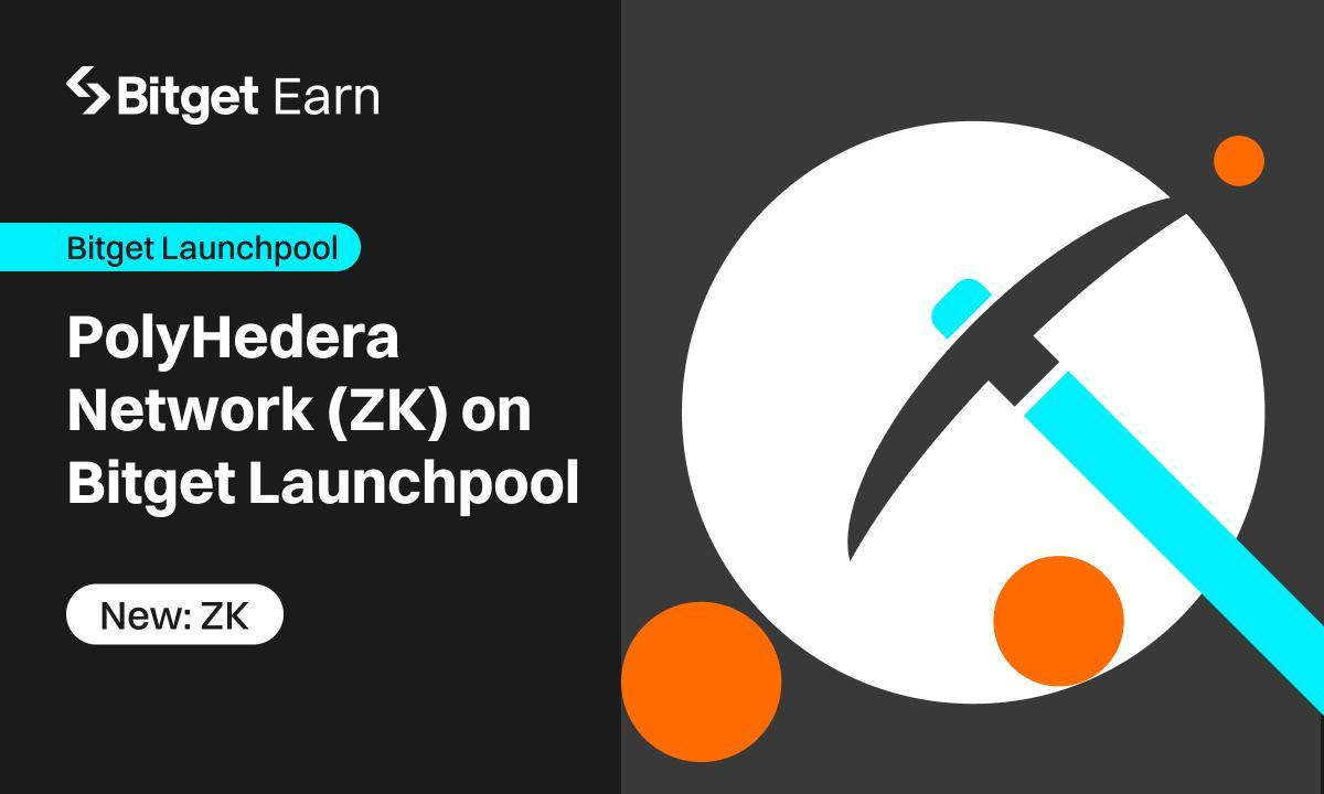 Bitget Features PolyHedera Network's ZK Token as its 64th Launchpool Project, With 200k Tokens To Distribute