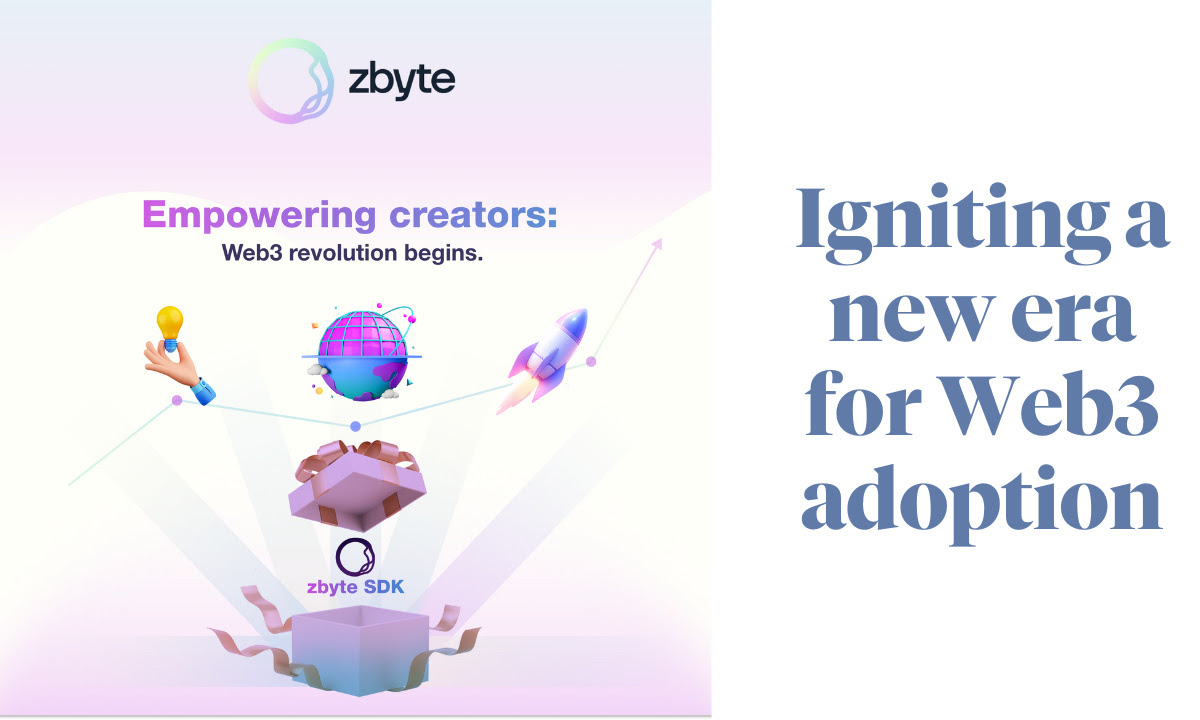 zbyte Launches Its SDK, Leading The Revolution For Towards Web3 Growth And Creator Mass Adoption