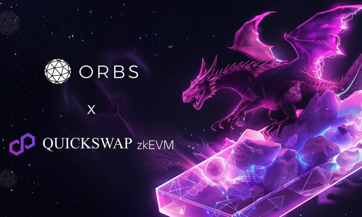 Orbs Expands Liquidity Hub to Polygon zkEVM With Quickswap Integration