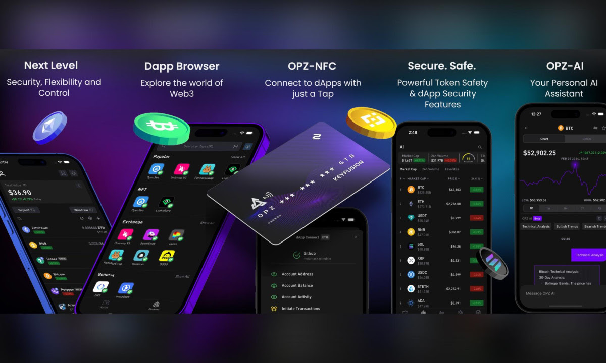 OPZ Debuts AI-Powered Wallet on Android/iOS and Raises Over $200,000 in Hours