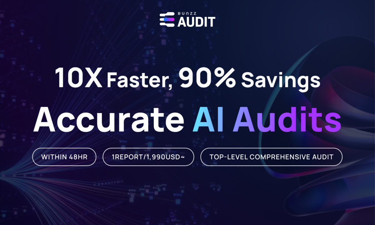 'Bunzz Audit' Set to Revolutionize Smart Contract Audits with AI Technology Following Official Launch
