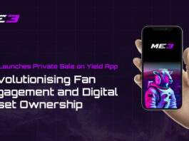 Me3 Launches Its Private Sale On the Yield App Angel Launchpad To Revolutionise Fan Engagement and Digital Asset Ownership