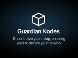 Caldera debuts Guardian Nodes, forming a new path for teams to secure funds and decentralize their network