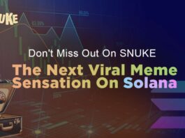 SNUKE Meme Token Surges By 180% Following The Team's Announcement of Burning 40% of The Total Supply