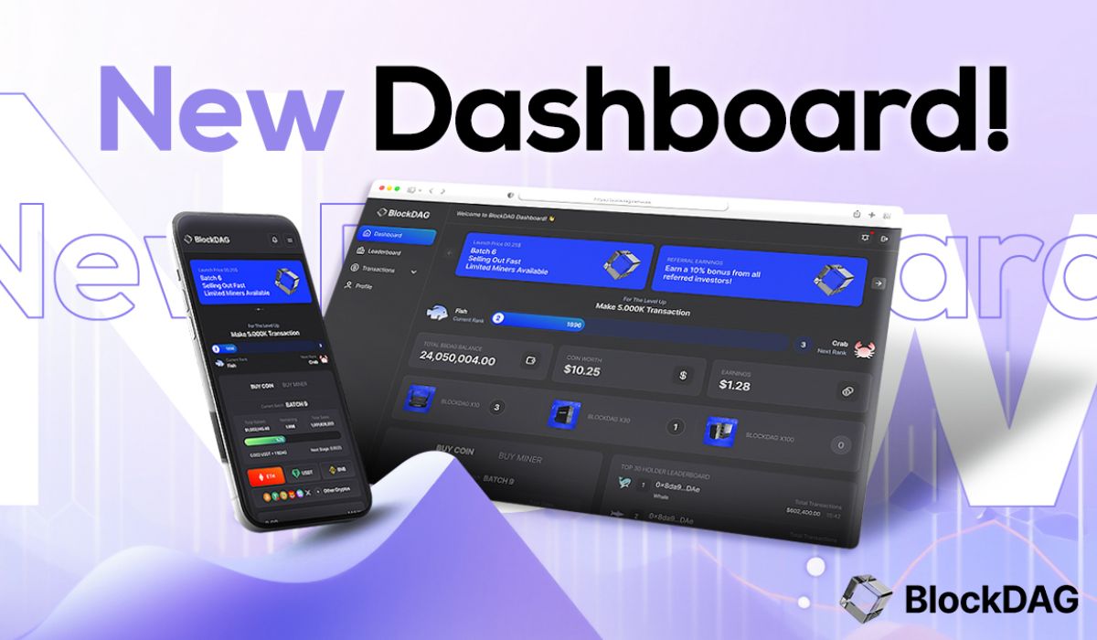 BlockDAG Excels with Innovative Dashboard and $39M Presale, Surpassing TRON and BNB