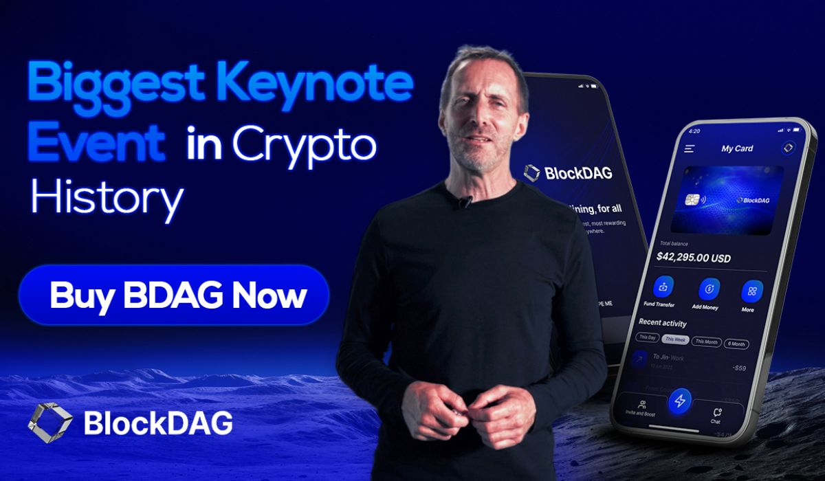 BlockDAG’s Keynote 2 Captures the Limelight with Presale Surging to $48.8M as TRON Holders Shift InteresT