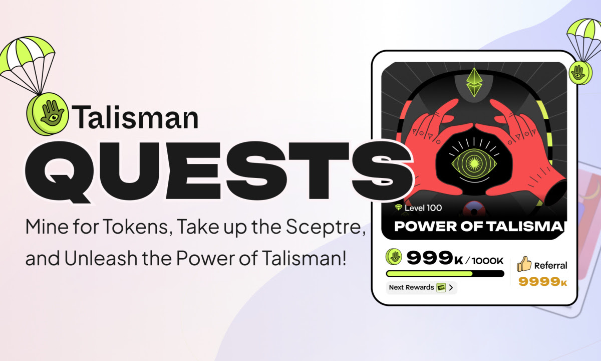 Talisman Wallet、Polkadot と Ethereum エコシステムでの体験をゲーム化する Quests アプリのリリースを発表