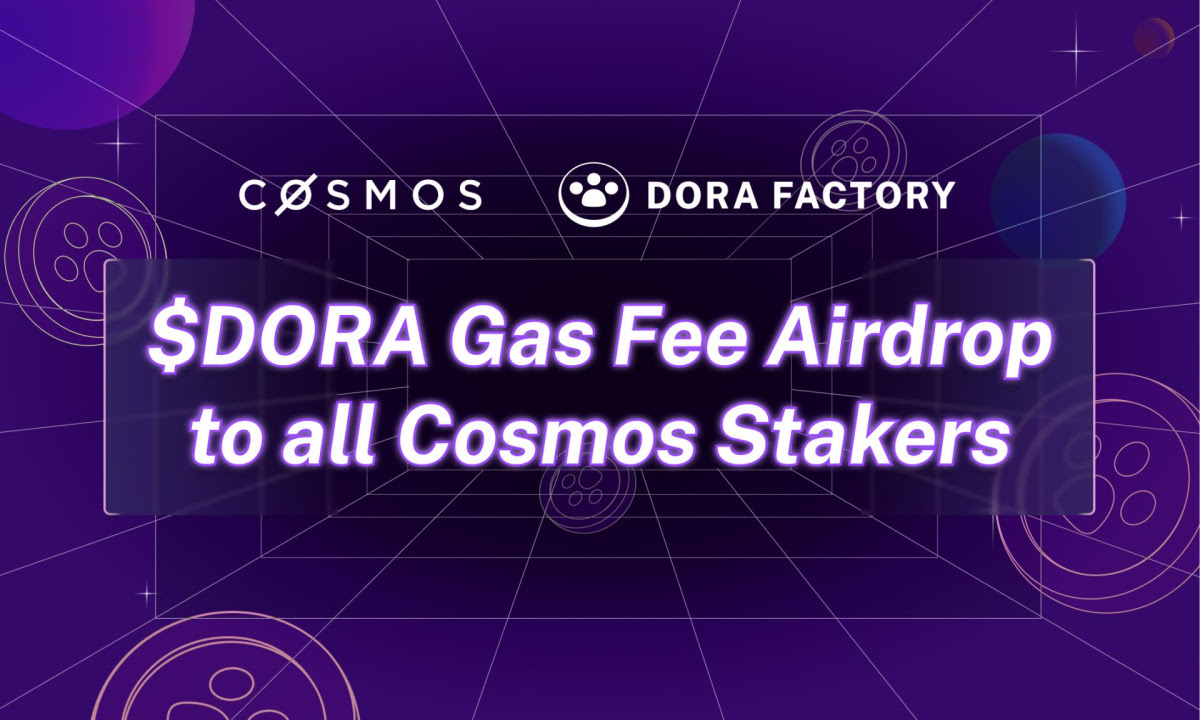 Dora Factory の $DORA Airdrop は、歴史的な MACI 投票ラウンドで 100 万人以上の ATOM ステーカーをターゲットにしています