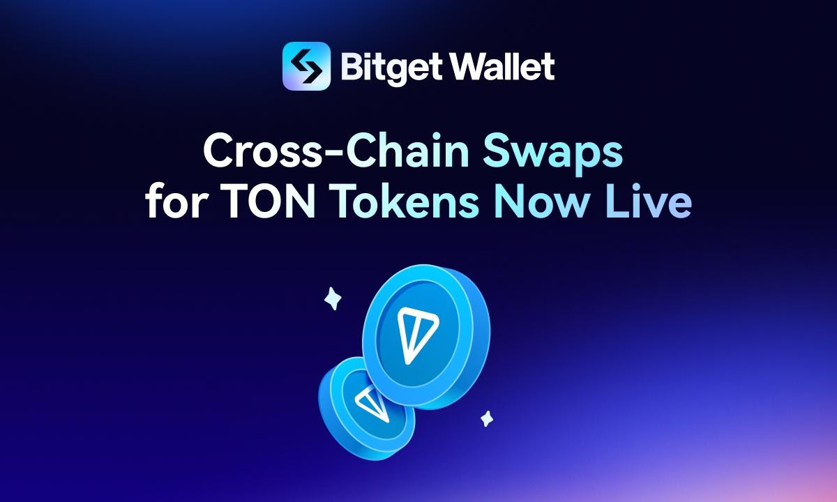 Bitget Wallet Introduces Cross-Chain Support for TON Tokens, Amplifying Trading Features for TON