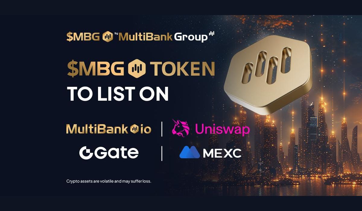 MultiBank Group Announces $MBG Token Listing On MEXC and Gate.io During its Token Generation Event (TGE)
