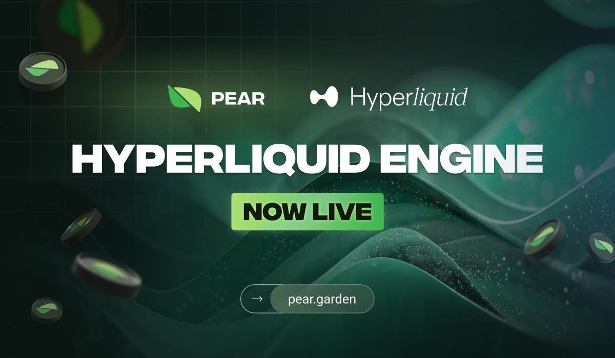 Pear Protocol Launches Hyperliquid Integration and Closes .1M Funding Round