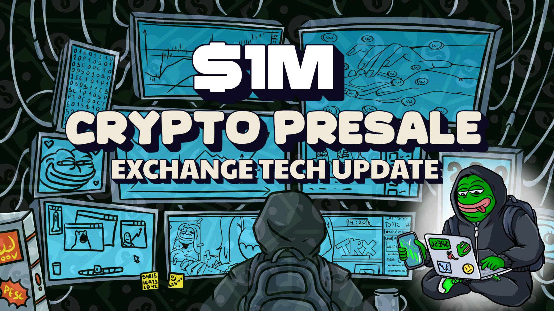 Pepescape Raises M in Crypto Presale, Unveils Community-Owned Exchange, Gigacex