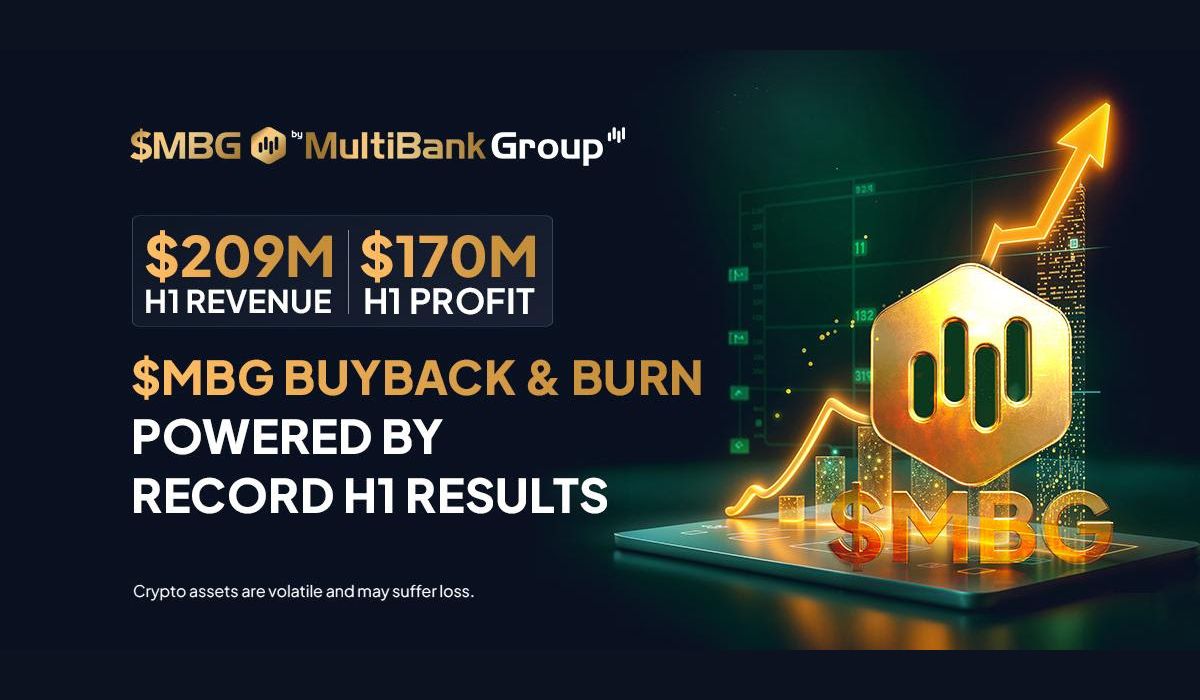 MultiBank Group Launches $MBG Buyback and Burn Program Following Strong Half-Year Results