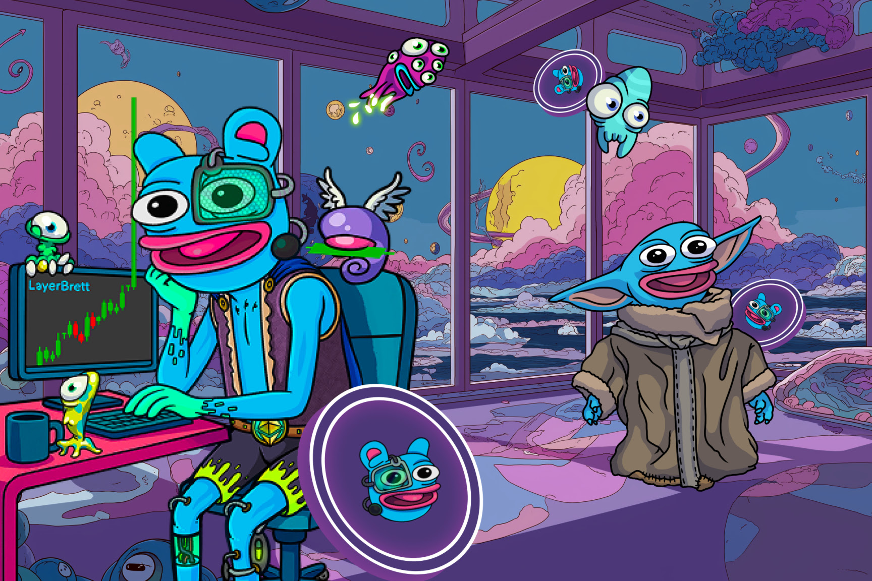 Pepe-inspired Ethereum L2 Layer Brett Hits 0,000 in Presale