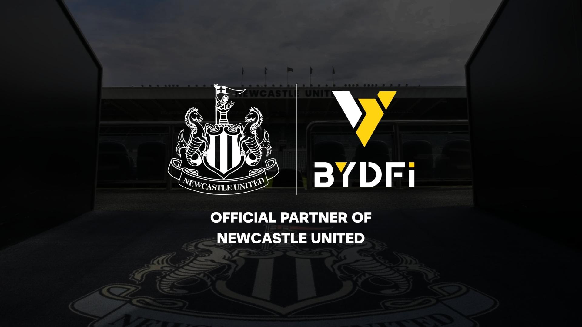 Newcastle United Secures Multi-Year Deal With BYDFi to Expand Global Reach