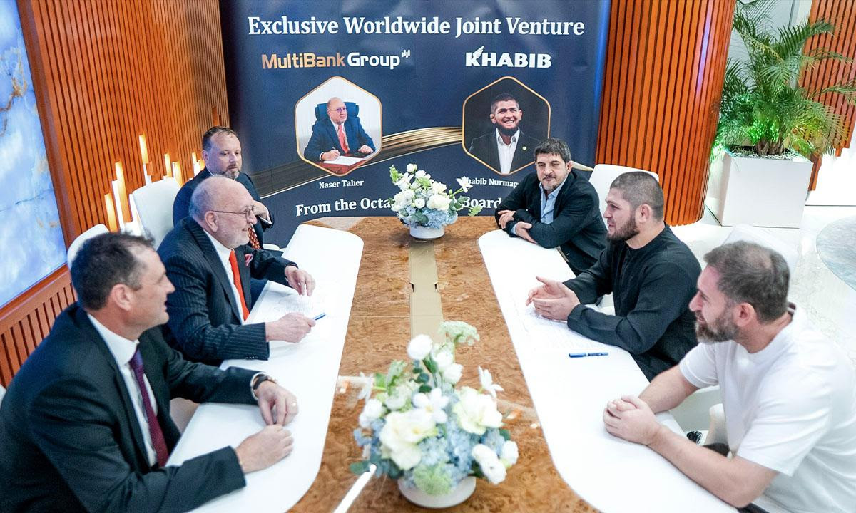 MultiBank Group And Khabib Nurmagomedov Unveil Multi-Billion Dollar Venture for Regulated Tokenized Sports