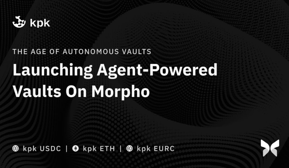 kpk’s Agent-Powered Vaults go Live on Morpho - ZyCrypto | Related Crypto Article